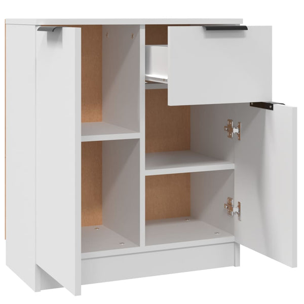 vidaXL Sideboards 2 pcs. White 60x30x70 cm Engineered Wood
