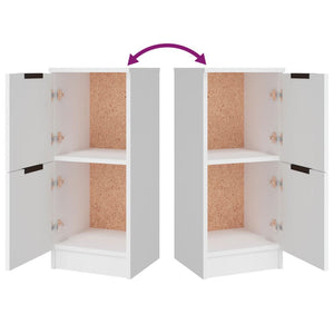 vidaXL Sideboards 3 pcs. White Engineered Wood