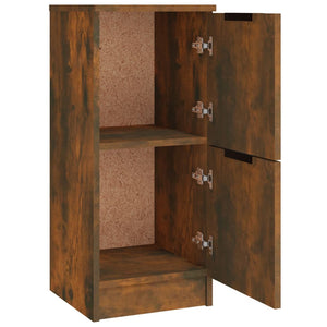 vidaXL Sideboards 3 pcs. Smoked Oak Engineered Wood