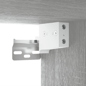 vidaXL Wall Cabinets 2 pcs. Gray Sonoma 68x30x20 cm Engineered Wood