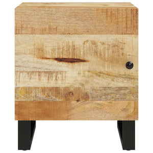Nachttische 2er Set Mango Massivholz 40 cm