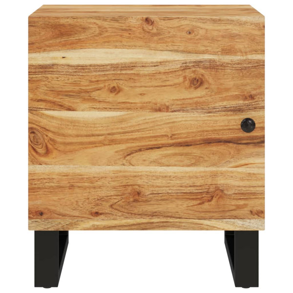 Akazie Nachttisch Massivholz 40x33x46 cm