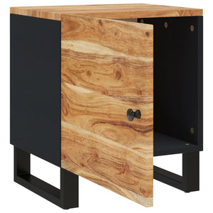 Akazie Nachttisch Massivholz 40x33x46 cm