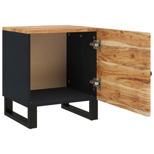 Akazie Nachttisch Massivholz 40x33x46 cm