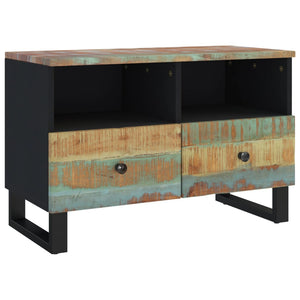 TV-Schrank Altholz Massiv 70 cm