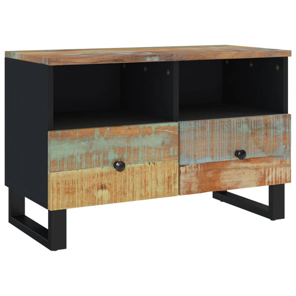 TV-Schrank Altholz Massiv 70 cm