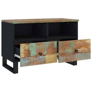 TV-Schrank Altholz Massiv 70 cm