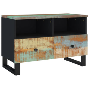 TV-Schrank Altholz Massiv 70 cm