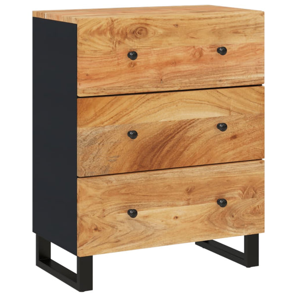 Akazie Sideboard Massivholz 60cm