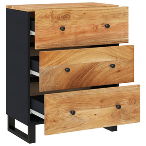 Akazie Sideboard Massivholz 60cm