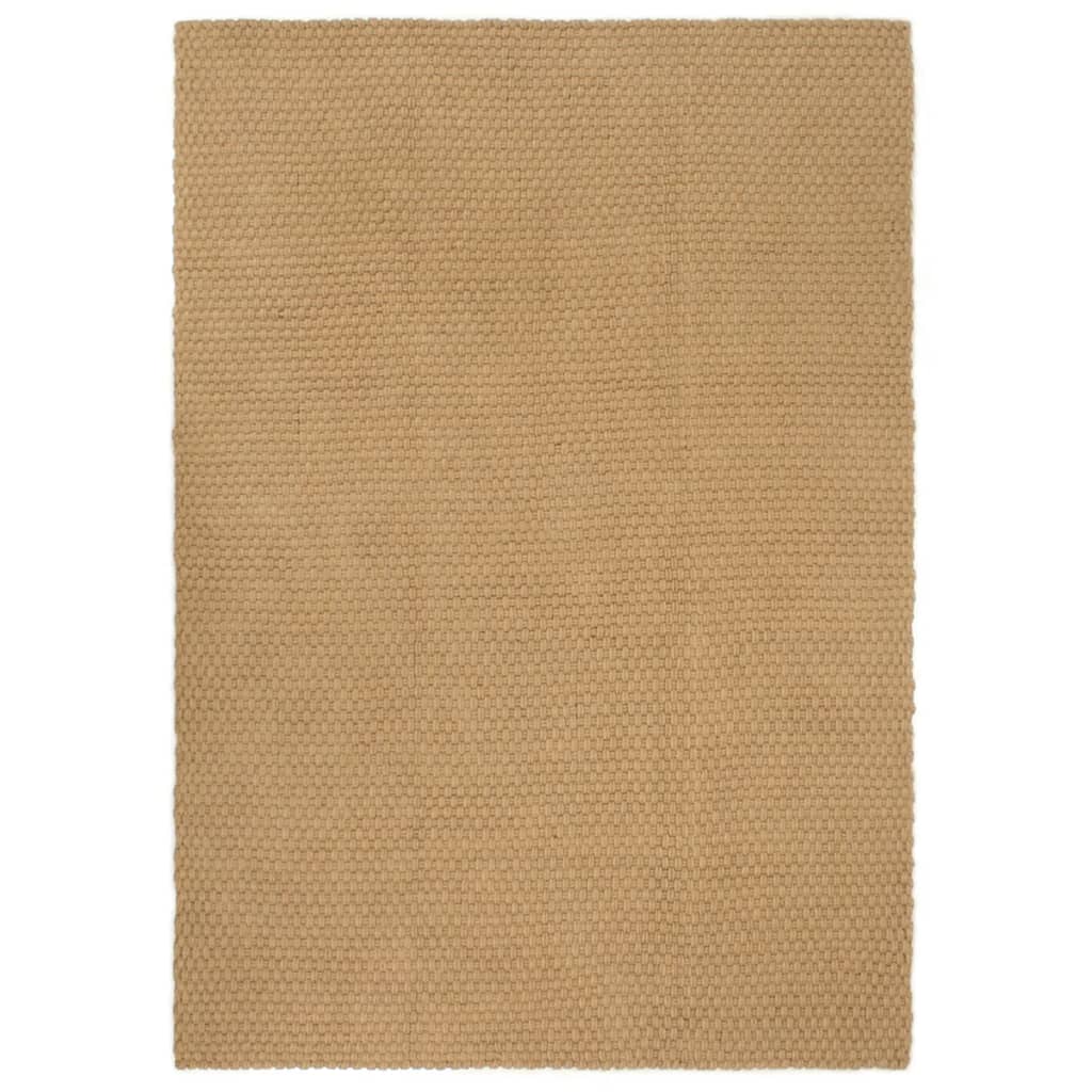 vidaXL Rectangular Jute Rug Natural 160x230 cm