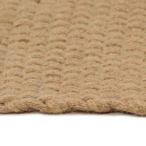 vidaXL Rectangular Jute Rug Natural 160x230 cm