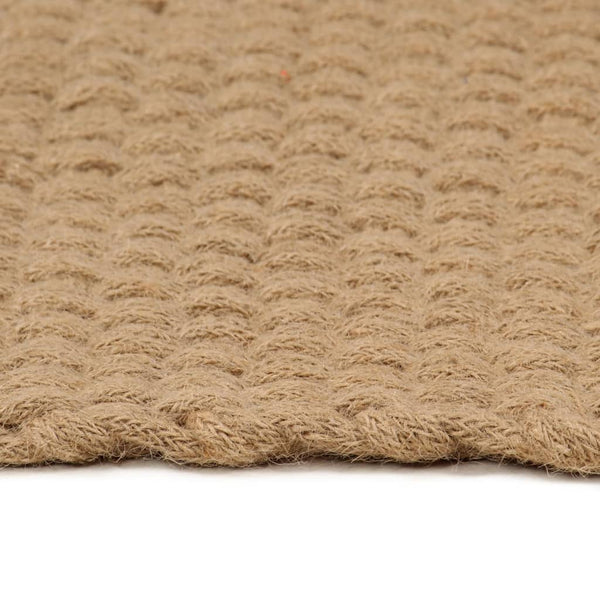 vidaXL Rectangular Jute Rug Natural 160x230 cm