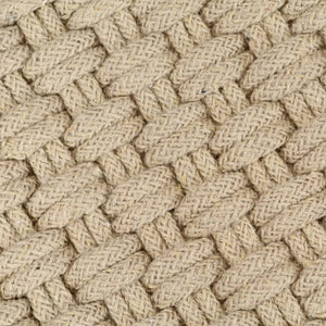 vidaXL Rectangular Rug Natural 80x160 cm Cotton