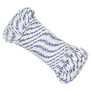 vidaXL Boat Rope White 3 mm 250 m Polypropylene