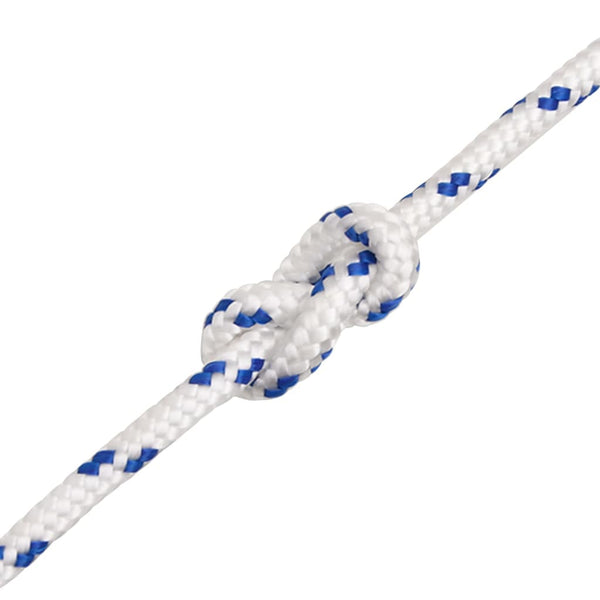 vidaXL Boat Rope White 3 mm 500 m Polypropylene