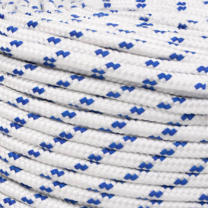vidaXL Boat Rope White 6 mm 50 m Polypropylene