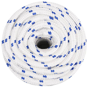 vidaXL Boat Rope White 20 mm 25 m Polypropylene