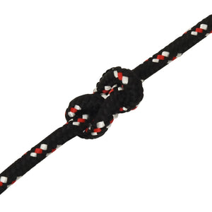 vidaXL Boat Rope Black 12 mm 100 m Polypropylene