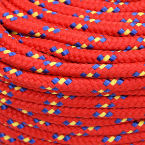 vidaXL Boat Rope Red 10 mm 100 m Polypropylene