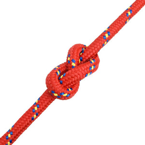 vidaXL Boat Rope Red 20 mm 25 m Polypropylene