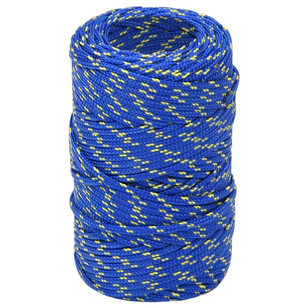 vidaXL Boat Rope Blue 2 mm 25 m Polypropylene
