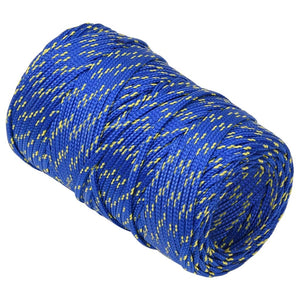 vidaXL Boat Rope Blue 2 mm 25 m Polypropylene