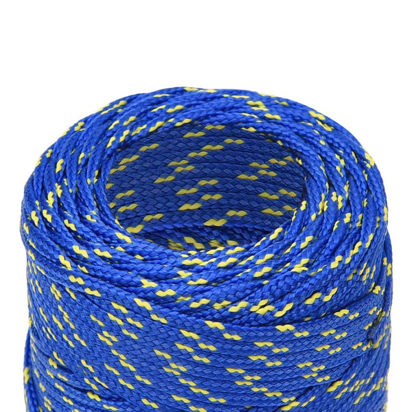 vidaXL Boat Rope Blue 2 mm 25 m Polypropylene