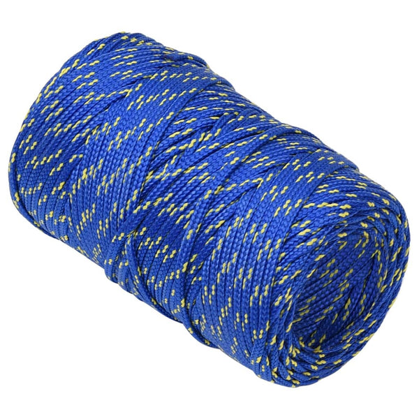 vidaXL Boat Rope Blue 2 mm 50 m Polypropylene