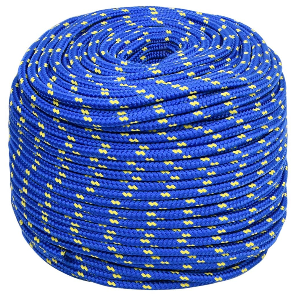 vidaXL Boat Rope Blue 6 mm 25 m Polypropylene