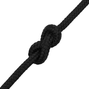 vidaXL Boat Rope Black 8 mm 25 m Polypropylene