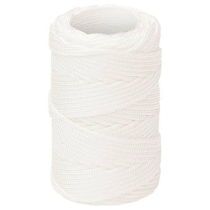 vidaXL Boat Rope White 2 mm 25 m Polypropylene