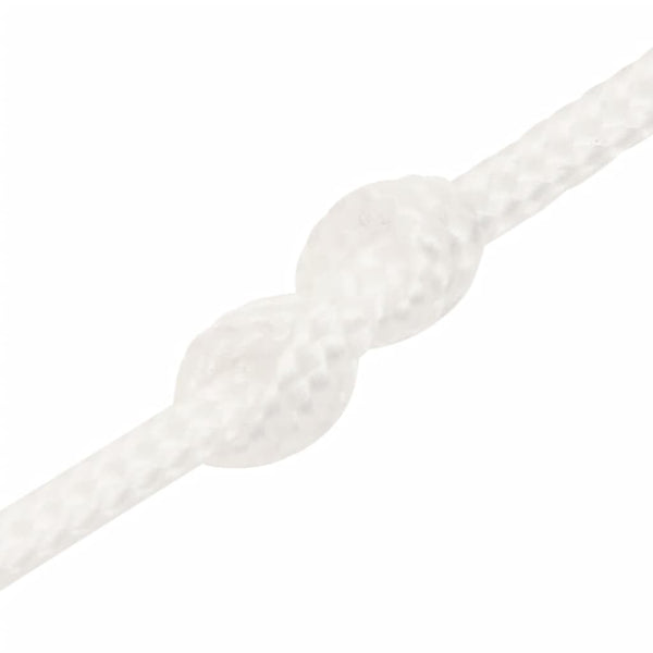 vidaXL Boat Rope White 2 mm 25 m Polypropylene