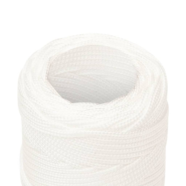 vidaXL Boat Rope White 2 mm 500 m Polypropylene