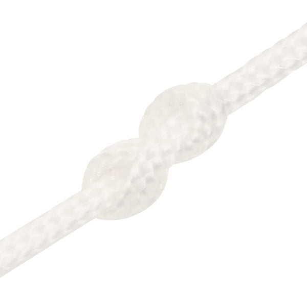 vidaXL Boat Rope White 2 mm 500 m Polypropylene