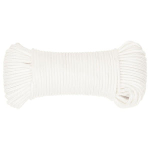 vidaXL Boat Rope White 4 mm 25 m Polypropylene