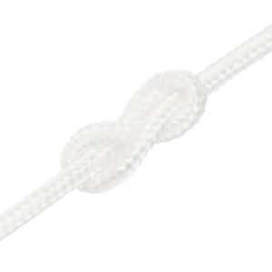 vidaXL Boat Rope White 4 mm 500 m Polypropylene