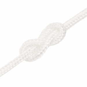 vidaXL Boat Rope White 5 mm 100 m Polypropylene