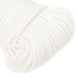 vidaXL Boat Rope White 5 mm 500 m Polypropylene