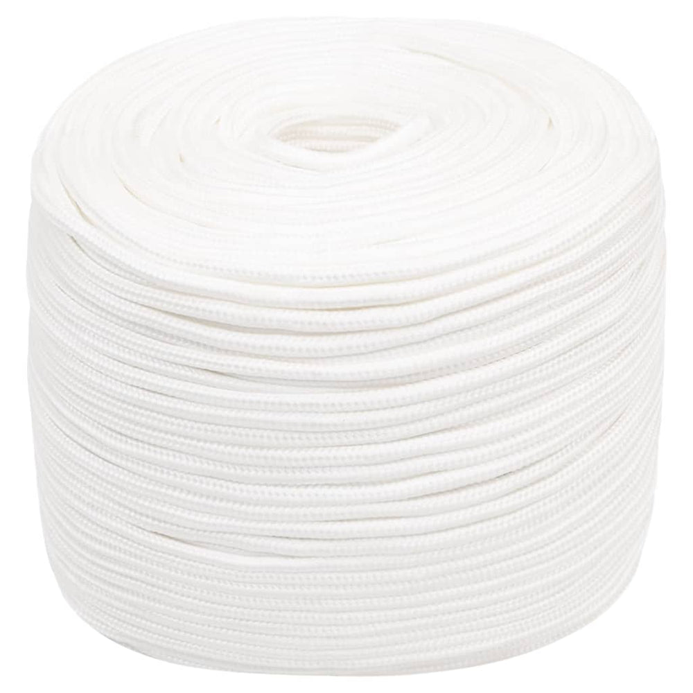 vidaXL Boat Rope White 10 mm 50 m Polypropylene