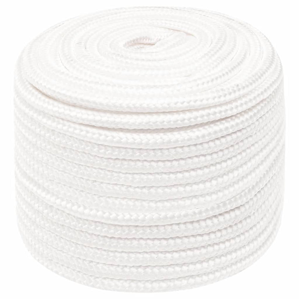 vidaXL Boat Rope White 12 mm 250 m Polypropylene