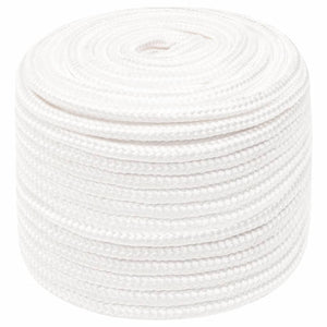vidaXL Boat Rope White 12 mm 250 m Polypropylene