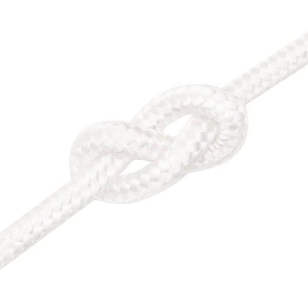 vidaXL Boat Rope White 12 mm 250 m Polypropylene