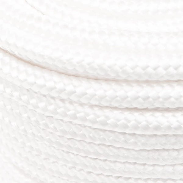 vidaXL Boat Rope White 14 mm 25 m Polypropylene