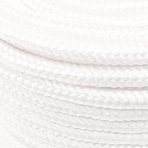 vidaXL Boat Rope White 14 mm 50 m Polypropylene