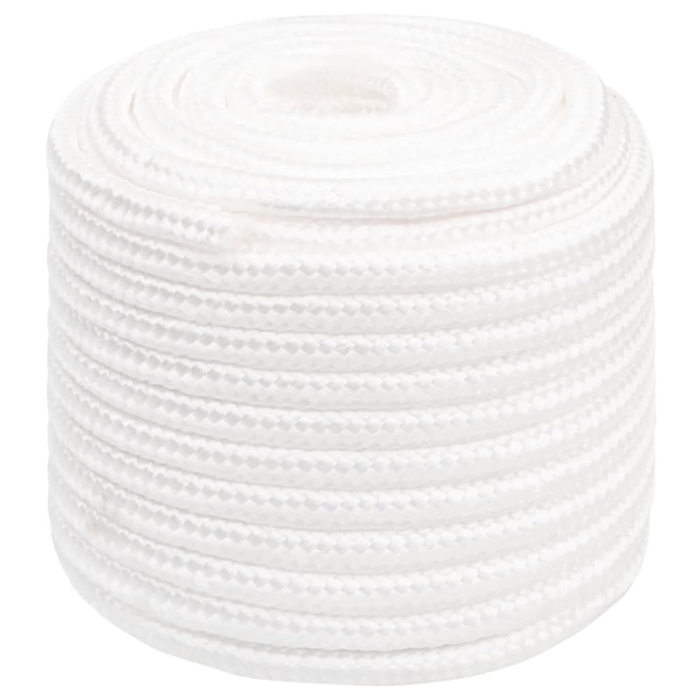 vidaXL Boat Rope White 16 mm 50 m Polypropylene