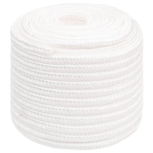 vidaXL Boat Rope White 18 mm 50 m Polypropylene