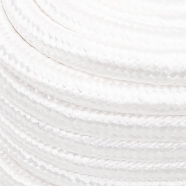 vidaXL Boat Rope White 20 mm 25 m Polypropylene