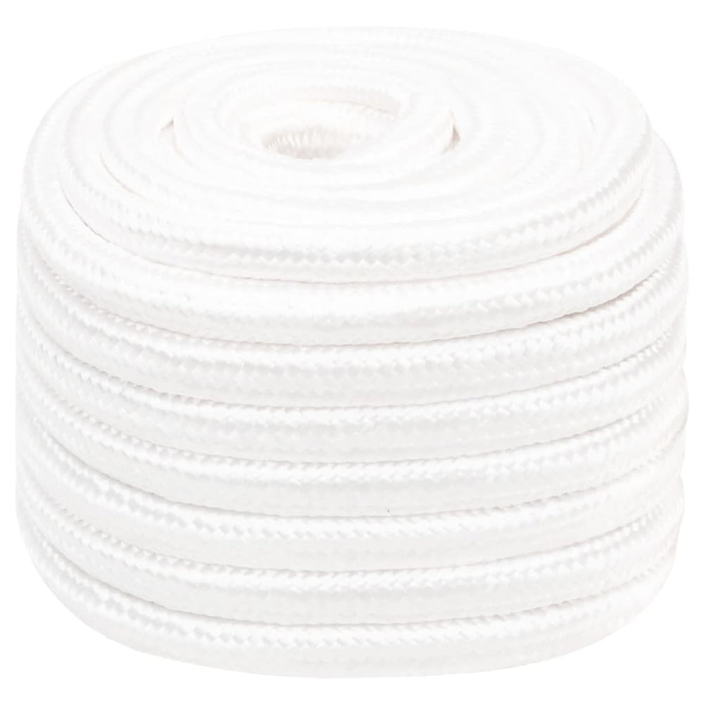 vidaXL Boat Rope White 20 mm 50 m Polypropylene
