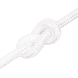 vidaXL Boat Rope White 20 mm 50 m Polypropylene